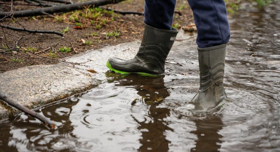 How to stop garden flooding